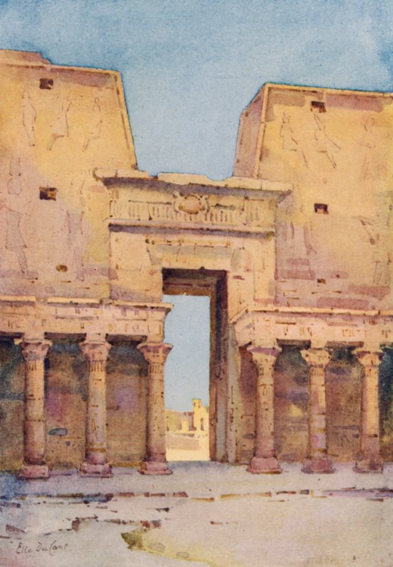 Edfu (barevné lito) od Ella Du Cane