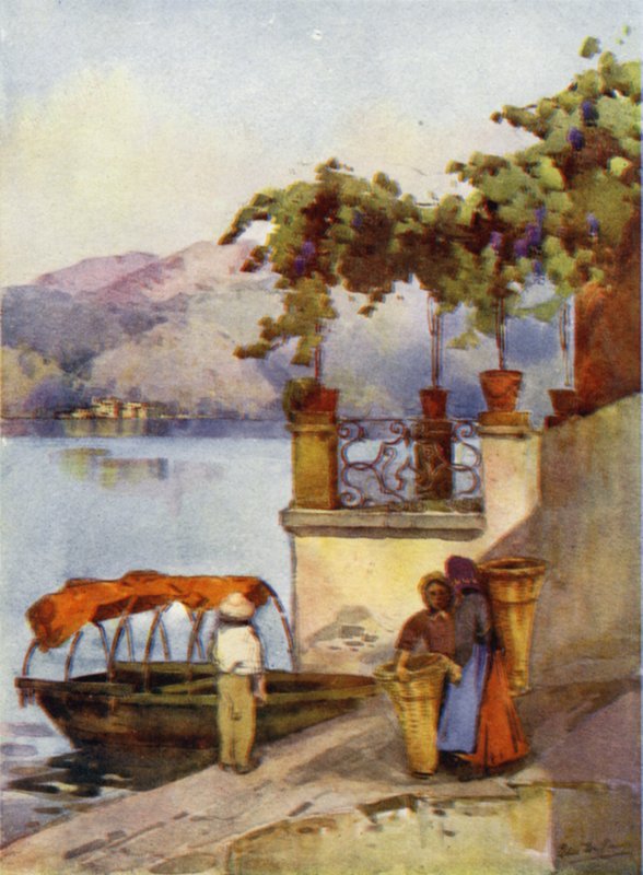 Odchod z trhu (barevné lito) od Ella Du Cane