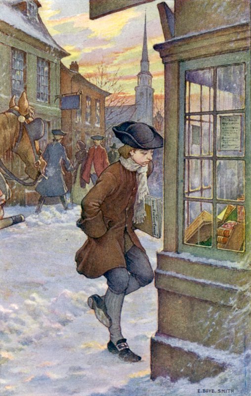 Byl jsem zaměstnán, abych nosil papíry po ulicích k zákazníkům od Elmer Boyd Smith