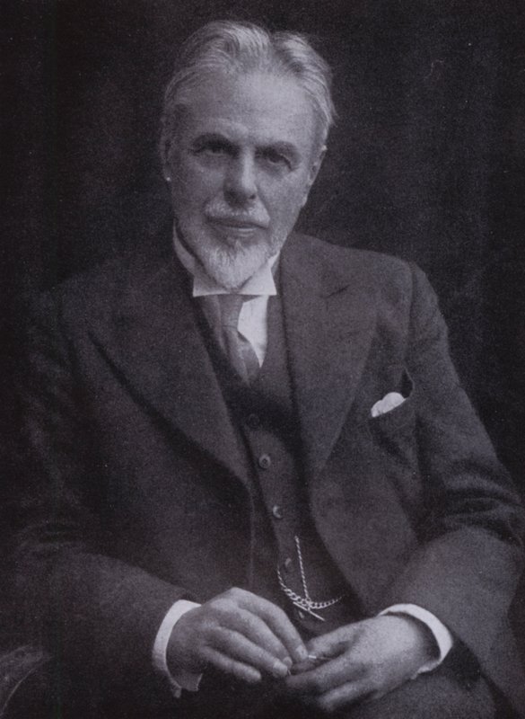 Laurence Housman (černobílá fotografie) od Emery Walker