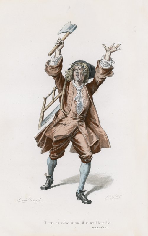 Le Lutrin, Ch II od Emile Antoine Bayard