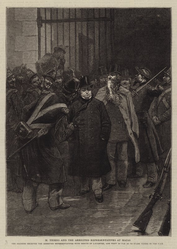 Ilustrace k historii zločinu od Emile Antoine Bayard