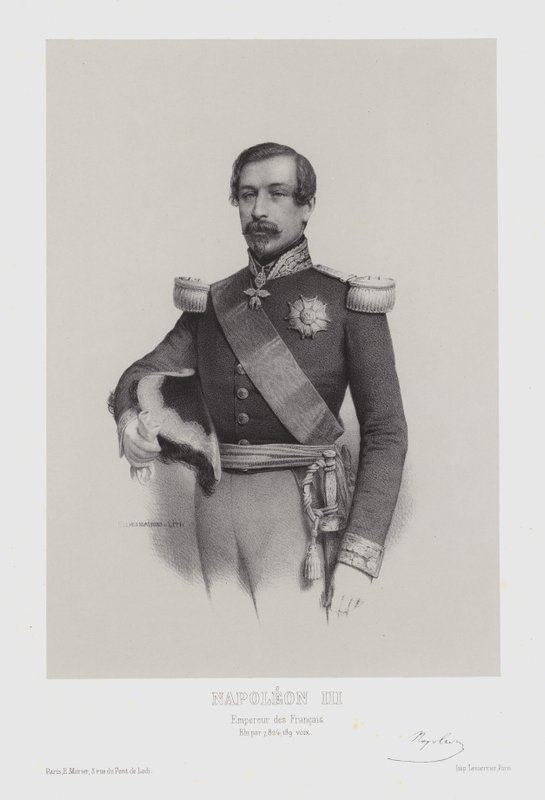 Napoleon III, císař Francie od Emile Desmaisons