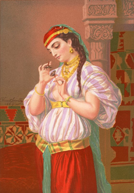 Dcera Herodiady od Emile Jean Horace Vernet