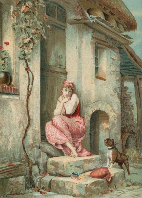 La Cigale od Emile Pierre Metzmacher