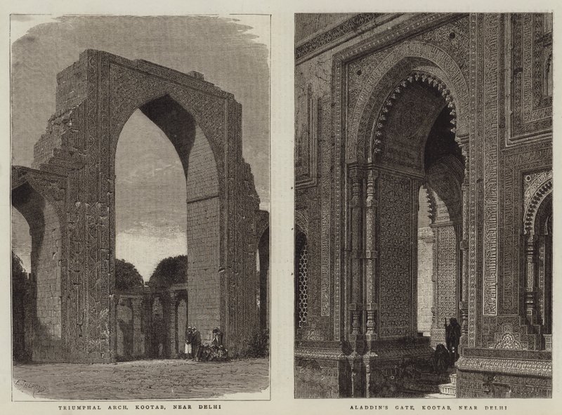 Pohledy v Indii od Emile Theodore Therond