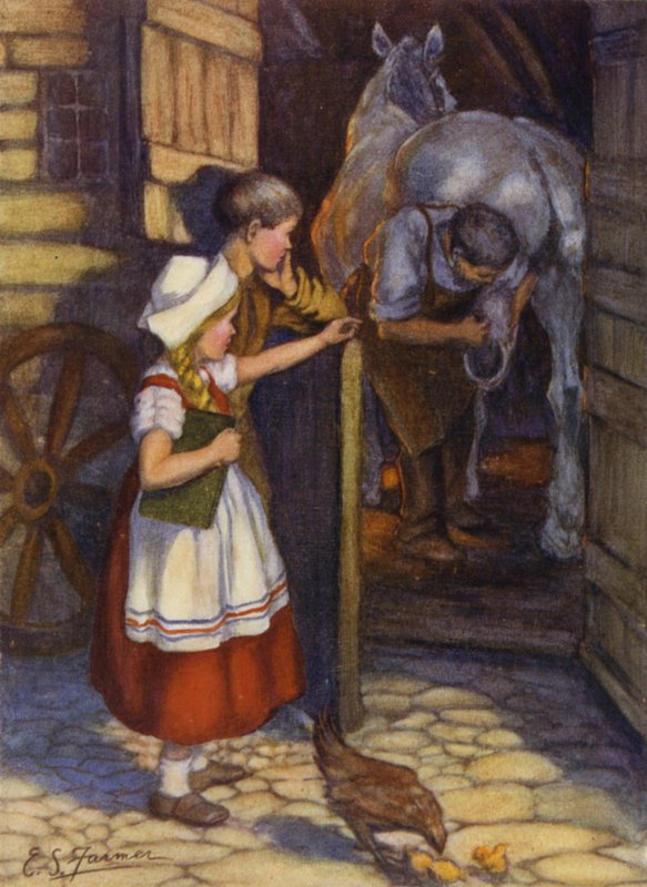 Evangeline a Gabriel v kovárně od Emily Farmer