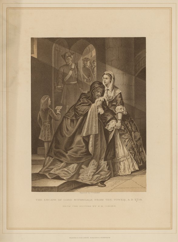 Útěk lorda Nithsdale z Tower of London od Emily Mary Osborn