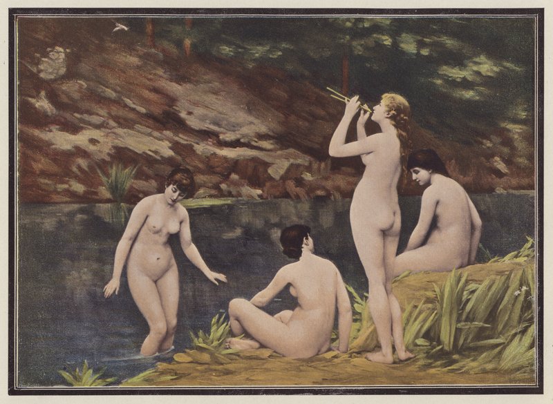 Nymfy (barevné lito) od Emmanuel Benner