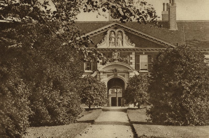 Morden College, Blackheath, založená v roce 1695 filantropem Sirem Johnem Mordenem jako domov pro chudé obchodníky od English Photographer