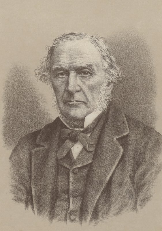 William Ewart Gladstone, britský premiér 1868-1874, 1880-1885, 1886 a 1892-1894 od English Photographer