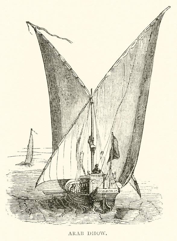 Arabské Dhow od English School