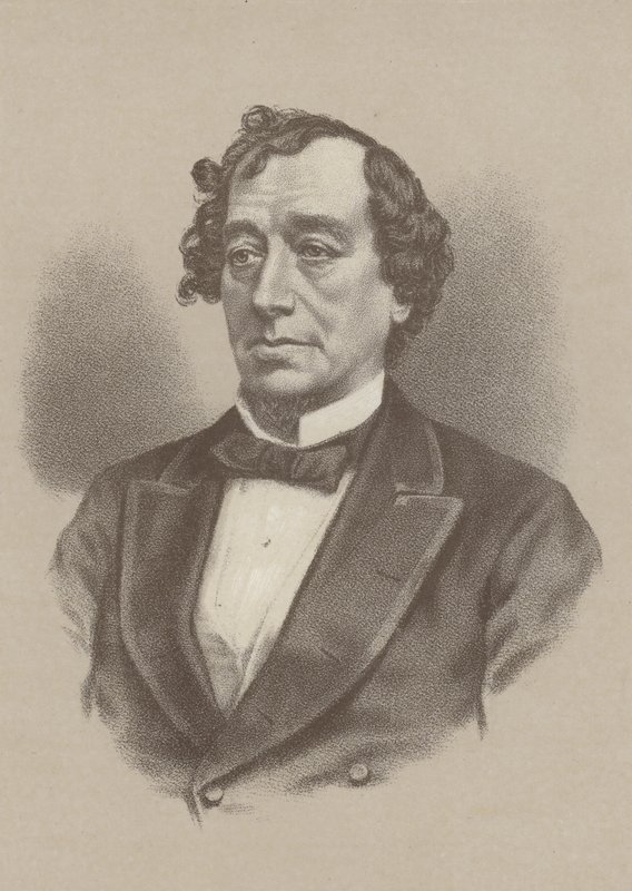 Benjamin Disraeli, 1. hrabě z Beaconsfield, britský premiér 1868 a 1874-1880 od English School