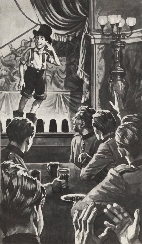 Charlie Chaplin jako chlapec od English School