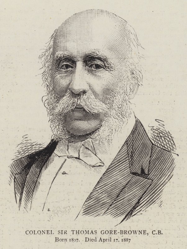 Plukovník Sir Thomas Gore-Browne, CB od English School