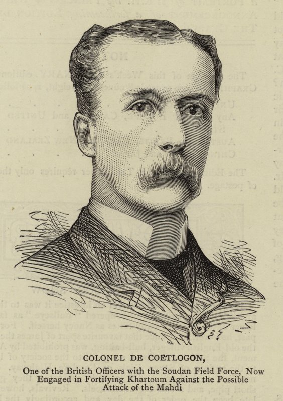 plukovník de Coetlogon od English School