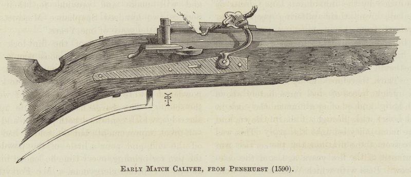 Early Match Caliver, z Penshurstu (1590) od English School