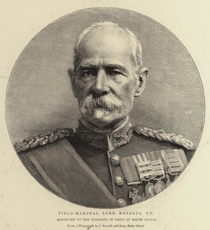 Polní maršál Lord Roberts, VC od English School