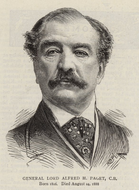 generál lord Alfred H Paget; CB od English School