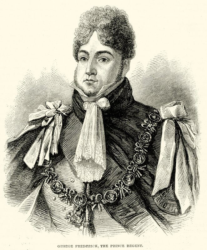 George Frederick, princ regent od English School