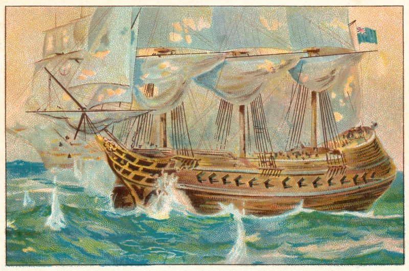 HMS Shannon a její souboj s Chesapeakeem od English School