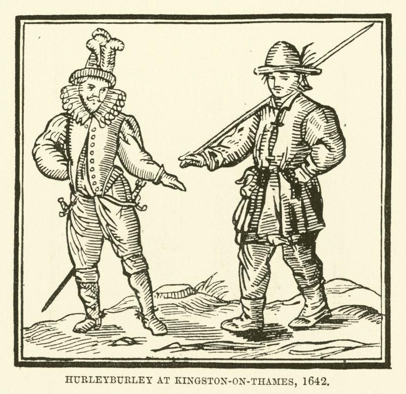 Hurleyburley v Kingston-on-Thames, 1642 od English School