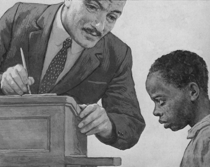Jesse Owens jako chlapec od English School
