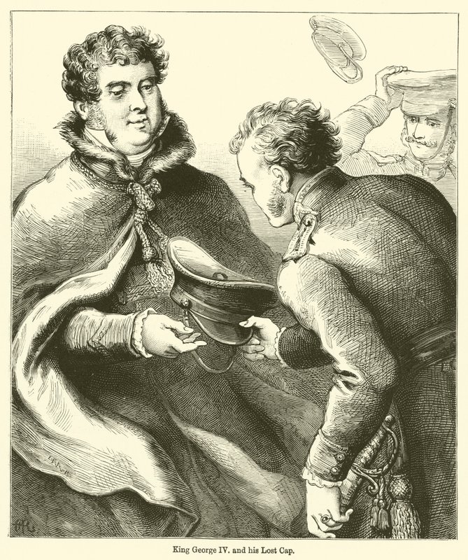Král Jiří IV. a jeho ztracená čepice od English School