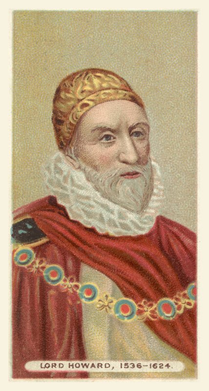 Lord Howard, 1536-1624 od English School