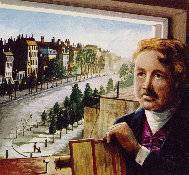 Louis Daguerre od English School