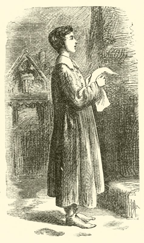 Martin Luther zpívá v ulicích Eisenachu o chlebu od English School