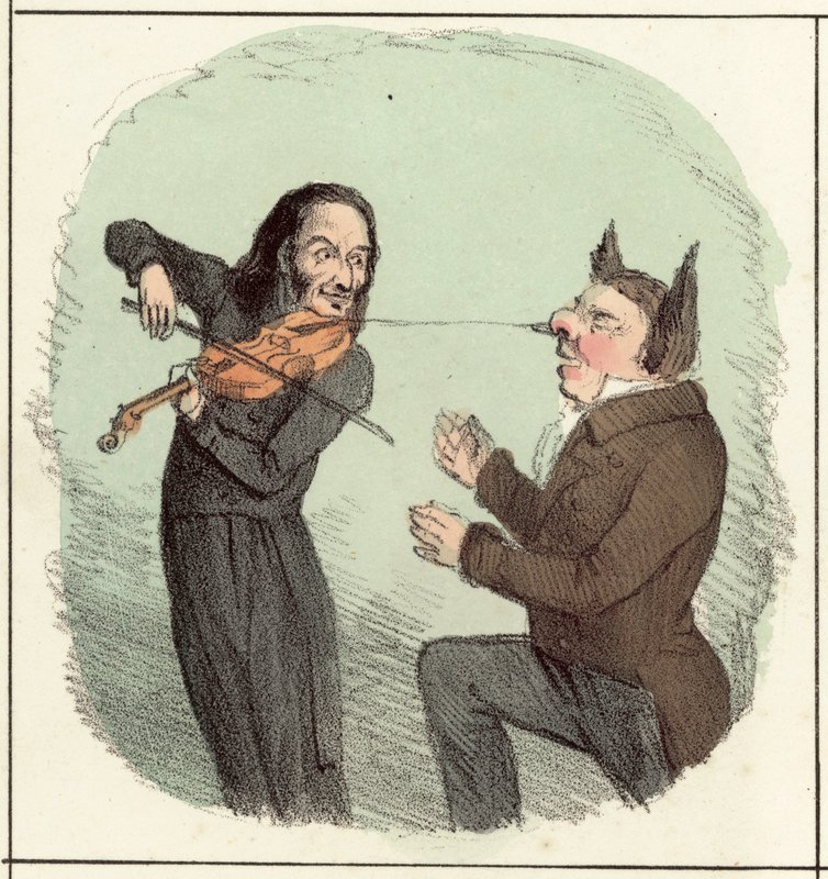 Paganini, Paganiniphopie od English School