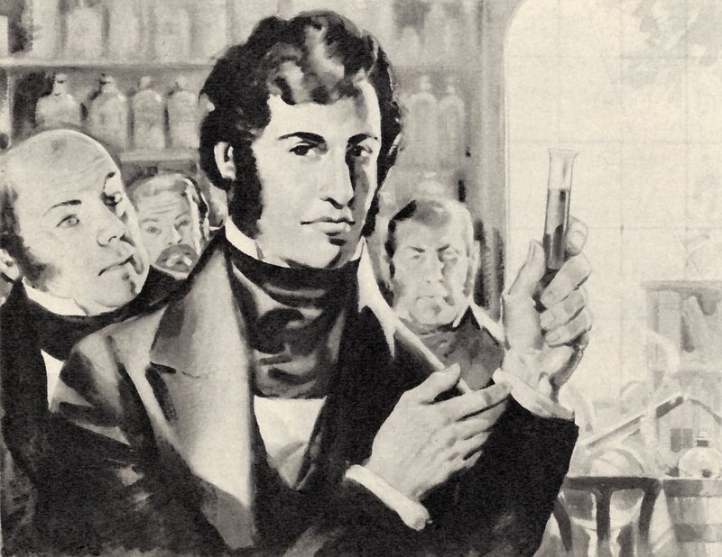 Profesor Wohler z Německa, který v roce 1828 vyrobil močovinu od English School