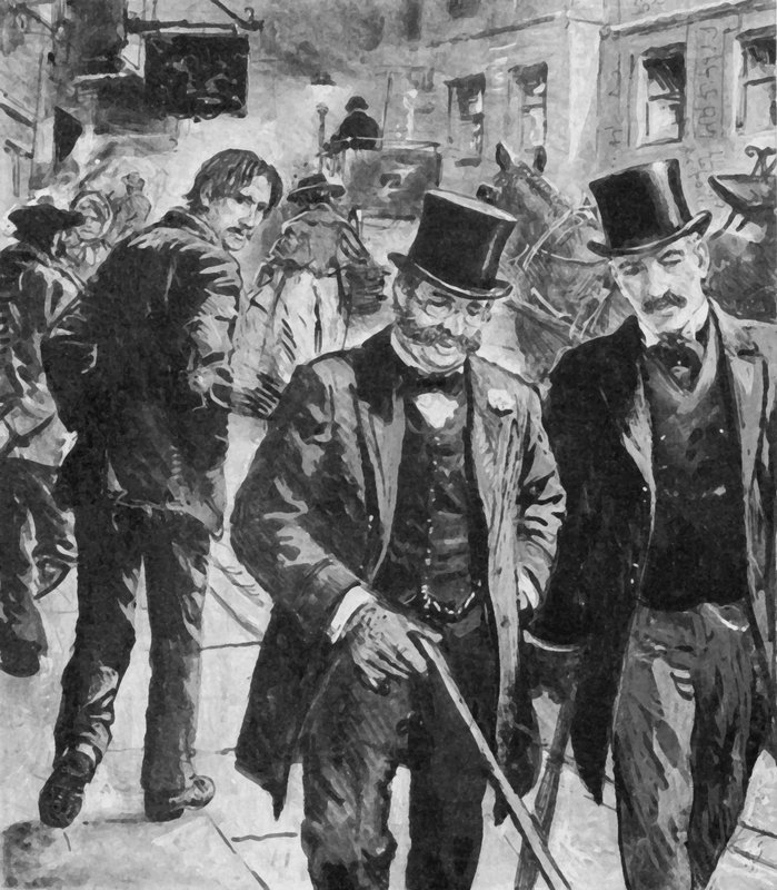 Robert Louis Stevenson, jako tulák, procházející se ulicemi Edinburghu od English School