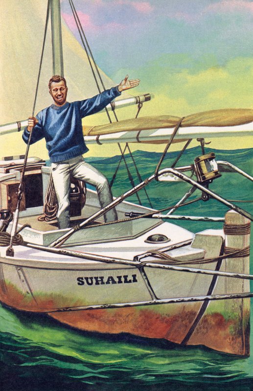 Robin Knox-Johnston, první, kdo bez mezipřistání obeplul svět od English School