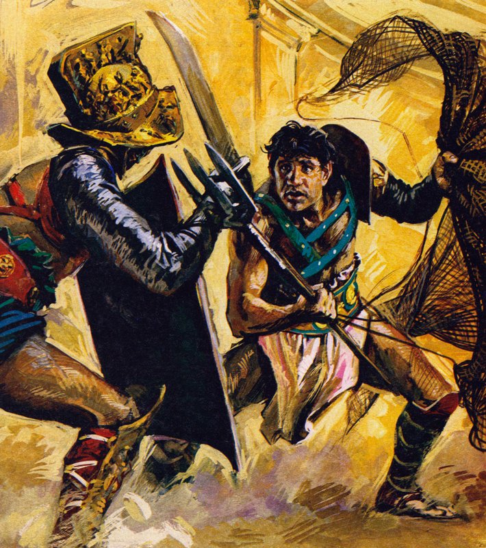 Římští gladiátoři od English School