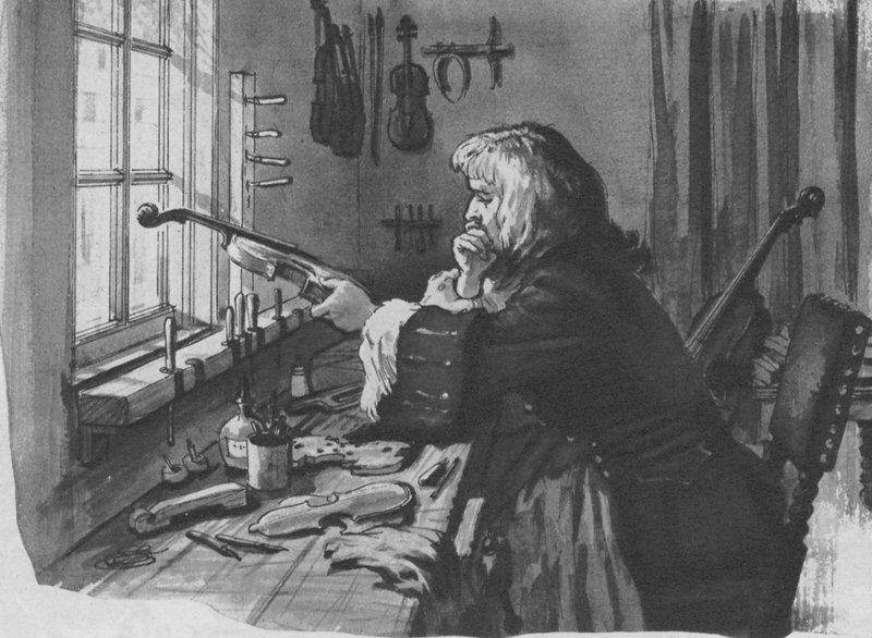 Stradivari v práci od English School