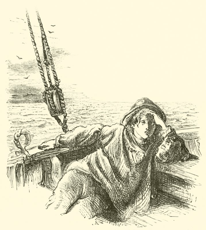 Chlapec, James Barry, byl jedním z členů posádky jeho otců od English School