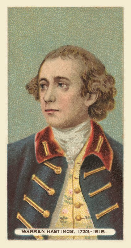Warren Hastings, 1733-1818 od English School