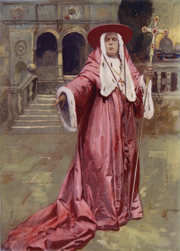 Pan E S Willard v The Cardinal (barevné foto) od English Photographer