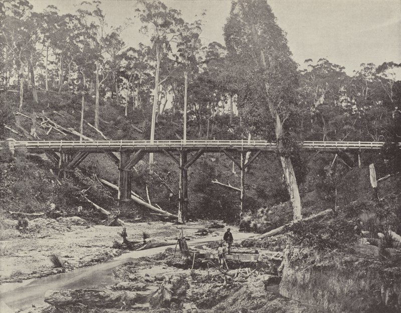 A Miners Claim, poblíž Daylesford, Victoria od English Photographer