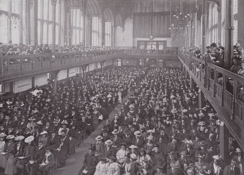Misionářské setkání v Church House, Westminster od English Photographer