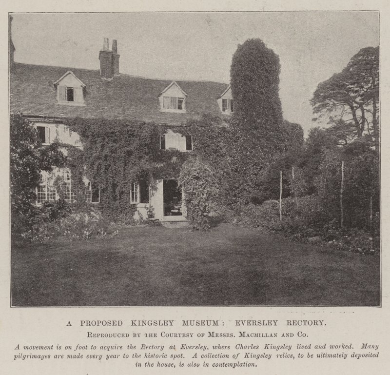 Navrhované Kingsley Museum, Eversley Rectory od English Photographer