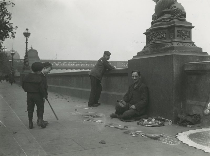 Umělec chodníků na nábřeží od English Photographer