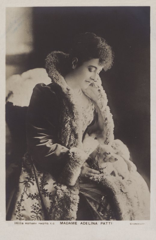 Adelina Patti, italská sopránová koloratura od English Photographer