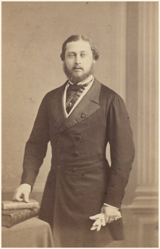 Albert Edward, princ z Walesu od English Photographer