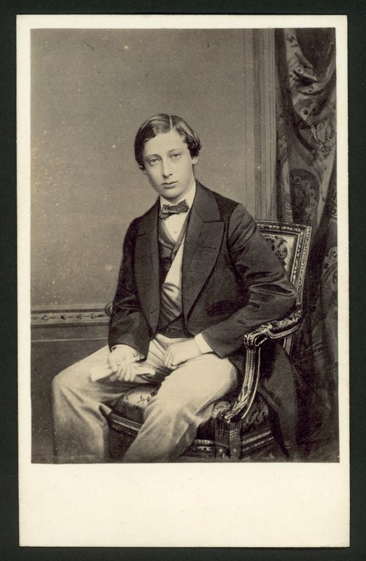 Albert Edward, princ z Walesu od English Photographer