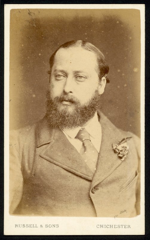Albert Edward, princ z Walesu od English Photographer