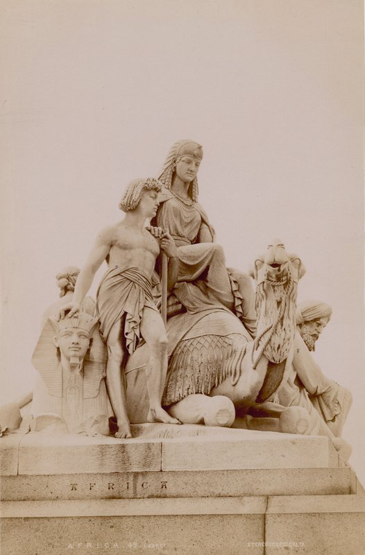Albert Memorial, South Kensington, Londýn od English Photographer