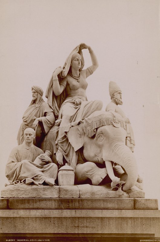 Albert Memorial, South Kensington, Londýn od English Photographer
